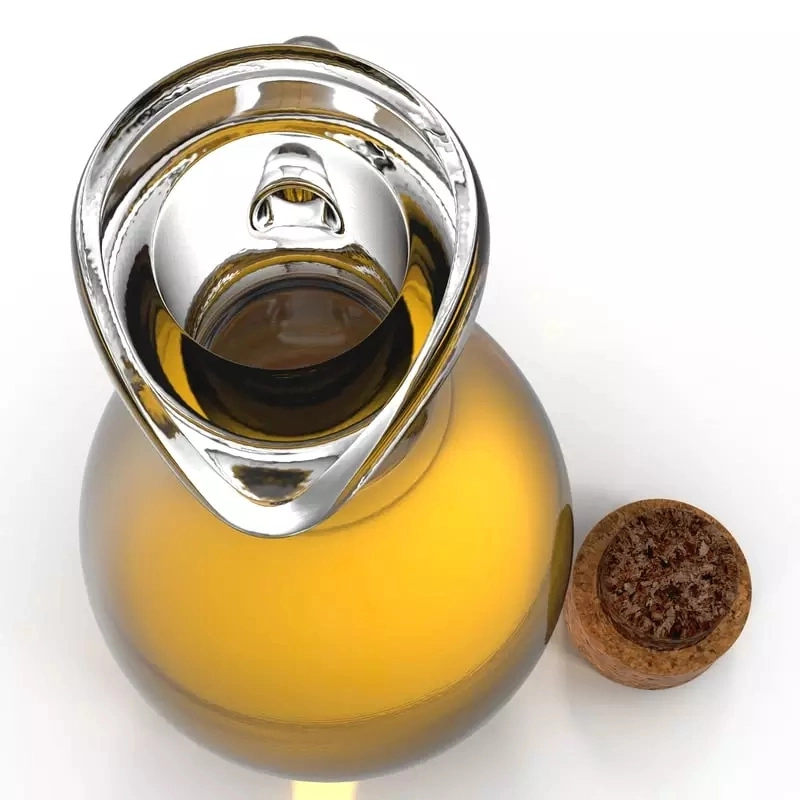 300ml Glass Cruet Olive Oil/Vinegar Dispenser Bottle with Cork