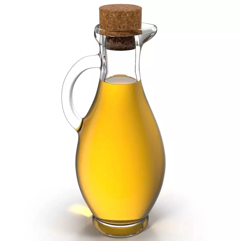 300ml Glass Cruet Olive Oil/Vinegar Dispenser Bottle with Cork