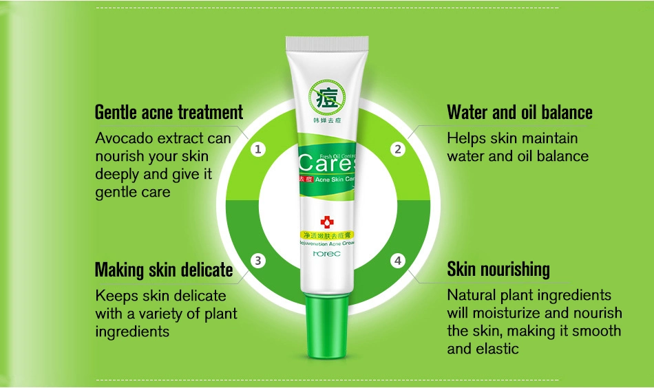 Tea Tree Oil &amp; Sea Weed Best Acne Treatment Cream Acne &amp; Pimple Removal Cream Supply Personal Care Skin Acne Treatment Whitening