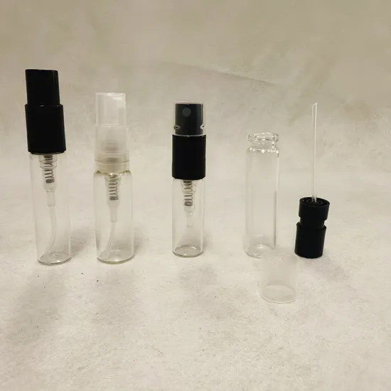 Clear Glass Bottle