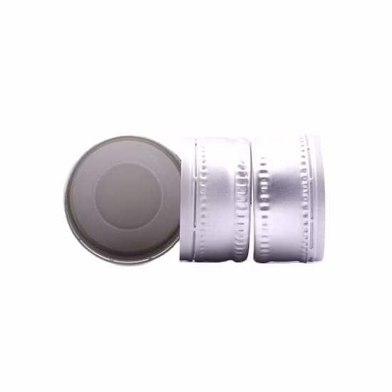 2021 New Design Different Size and Colorful White Screw Reed Diffuser Bottle Aluminum Plastic Cap with Hole