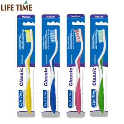 Classic Tooth Brush Teeth Whitening Personal Oral Care Plastic Toothbrush