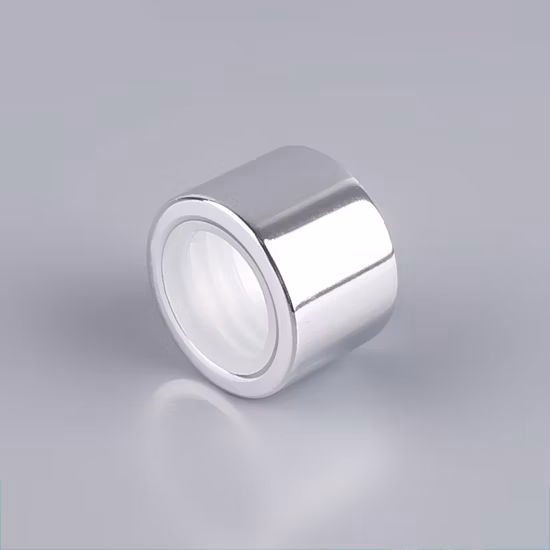 24mm Plastic Cap Gold Silver Plastic-Aluminum Cover Cosmetic Bottle Caps