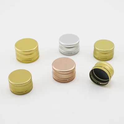 Aluminum Ropp Caps with Gold or Silver Color