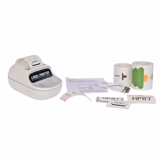 China Wholesale Can Customize Any Size Direct Thermal Label Sticker Bar Code Label Maker